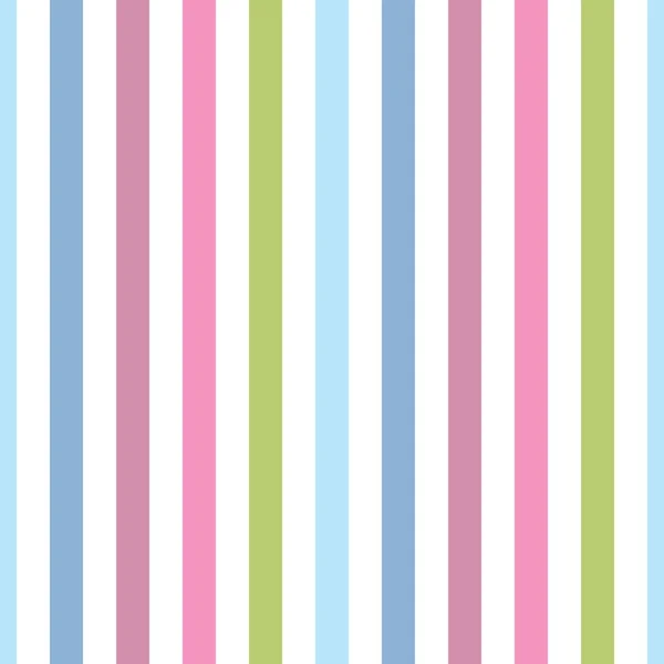 Nahtloses Muster Pastellfarben Rosa Grün Lila Und Blau Vertikale Muster — Stockvektor