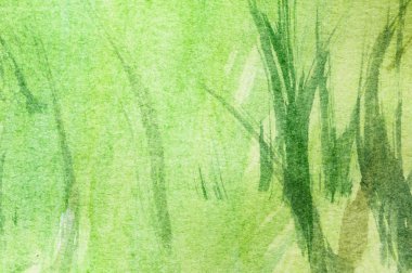 çayır, soyut boyama