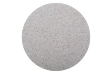 Merkezde gri yuvarlak desenli çember, beyaz vignetli çerçeve