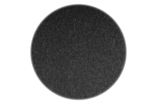 Grey Textured Circle Center White Vignetted Frame — Stock Photo, Image