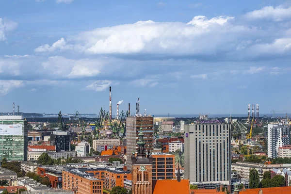 Scheepswerf in Gdansk — Stockfoto