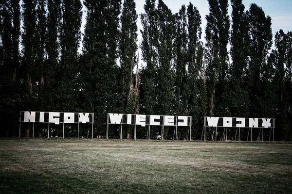 Não há mais sinais de guerra em Westerplatte. — Fotografia de Stock