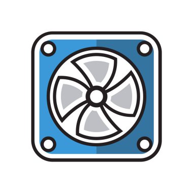 bilgisayar donanımları kutsal kişilerin resmi, vektör çizim