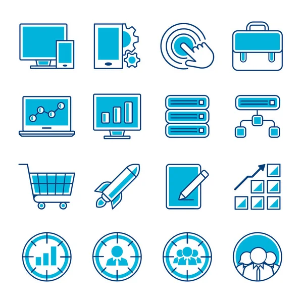 Arama motoru optimizasyonu, Seo geliştirme Icons set, Bölüm 2
