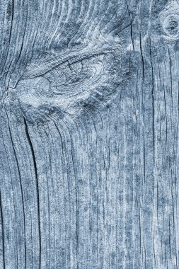 Düğümlü kaba ahşap toz mavi doku çürümüş yıpranmış eski kırık