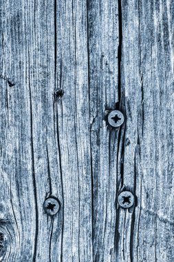 Düğümlü kaba ahşap toz mavi doku çürümüş yıpranmış eski kırık