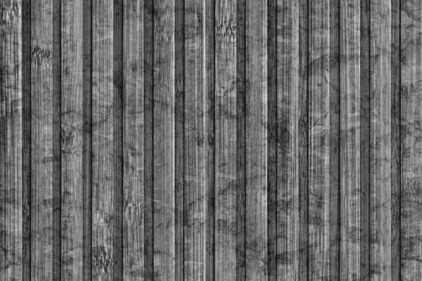 Esteira de lugar de bambu branqueada e manchada cinza Grunge detalhe da textura — Fotografia de Stock
