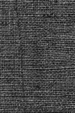 Çuval bezi siyah kaba doku