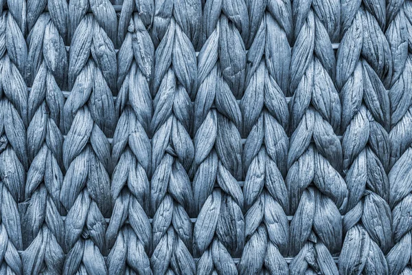 Raffia Place Mat Extra Rough Bale Powder Blue Grunge Texture — стоковое фото