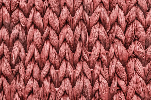 ラフィア ランチョン マット余分な大まかな栗色赤グランジ テクスチャ — ストック写真