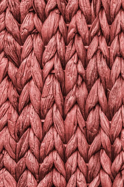 Rafia Tovaglietta Extra ruvido marrone rosso di Grunge — Foto Stock