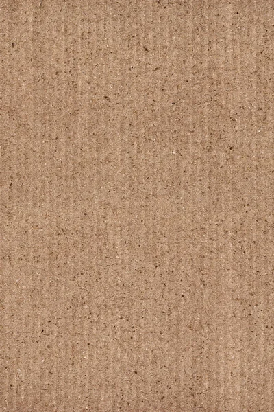 Texture de fond grossière ondulée en carton ondulé brun recyclé — Photo