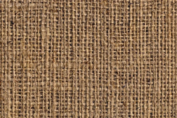 Burlap Полотно Натуральна коричнева груба текстура гранжевого — стокове фото