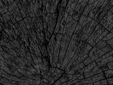 Eski kırık çürük güdük üst yüzey siyah Grunge doku yıpranmış