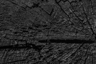 Eski kırık çürük güdük üst yüzey siyah Grunge doku yıpranmış