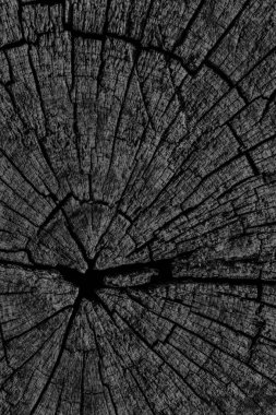 Eski kırık çürük güdük üst yüzey siyah Grunge doku yıpranmış