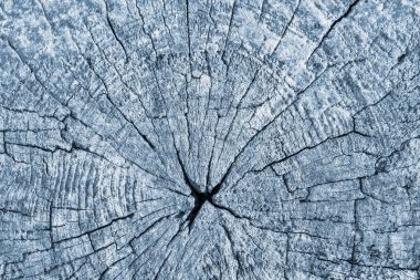 Eski kırık çürük güdük üst yüzey mavi Grunge doku yıpranmış