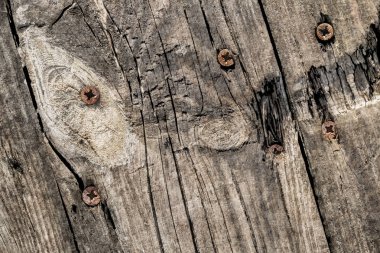 Yıpranmış eski düğümlü çam ahşap döşemeler Grunge doku kırık