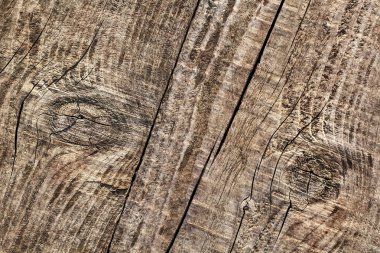 Yıpranmış eski düğümlü çam ahşap döşemeler Grunge doku kırık