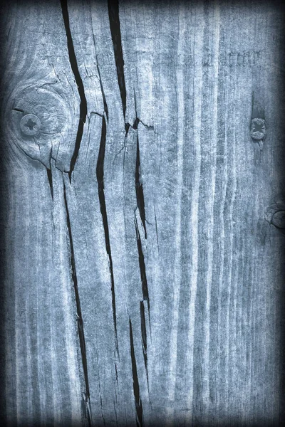 Yıpranmış eski düğümlü toz mavi çam ahşap döşemeler Grunge doku kırık