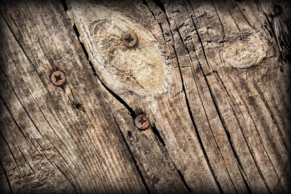 Yıpranmış eski düğümlü çam ahşap döşemeler Grunge doku kırık