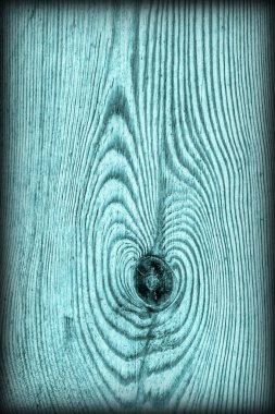 Eski düğümlü camgöbeği çam ahşap tahta Grunge doku detay Vignetted