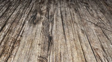 Zemin sahne tahta (tahtalar) yüksek çözünürlüklü eski yıpranmış hırpalanmış kırık düğümlü Pinewood