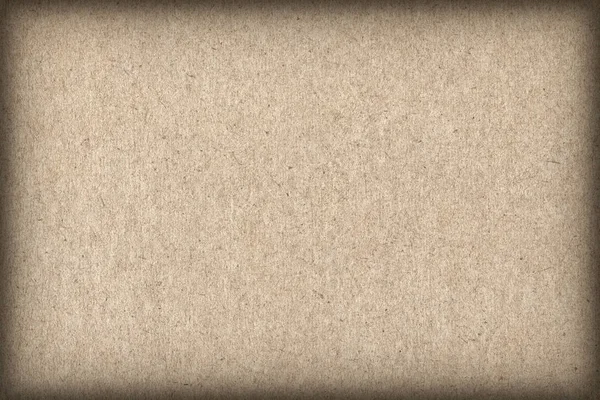 Бежевий Манілі відновлений Крафт папір грубої віньетка гранж текстури — стокове фото