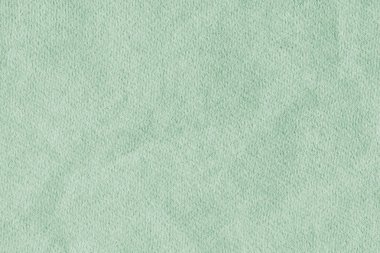 Pastel Yeşil kaba tahıl suluboya kağıdı lekeli yüksek çözünürlüklü arka plan doku ezilmiş