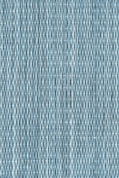 Blue Dyed Placed Interlaced Straw Place Mat Rustic Grung
