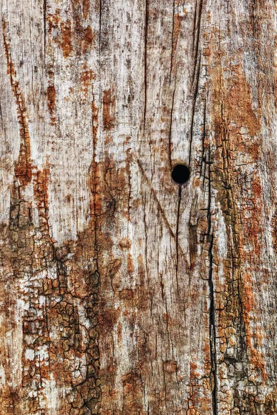 Viejo envejecido podrido agrietado anudado madera de pino ferrocarril Sleeper Grunge textura —  Fotos de Stock