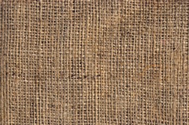 High Resolution Natural Brown Burlap Canvas Coarse Grain Grunge Background Texture clipart