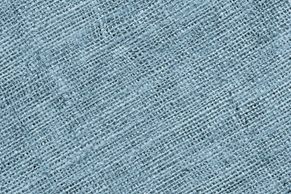 Порошок высокого разрешения Голубой Burlap холст грубого зерна Гранж Фон текстура — стоковое фото