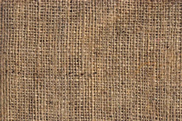 Alta resolução Natural Brown Burlap Canvas Grunge Grunge Grunge fundo textura — Fotografia de Stock