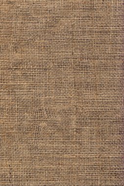 High Resolution Natural Brown Burlap Canvas Coarse Grain Grunge Background Texture clipart