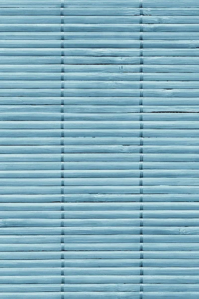 Polvo azul teñido rústico laminado bambú lugar Mat entrelazado grano grueso Grunge textura —  Fotos de Stock