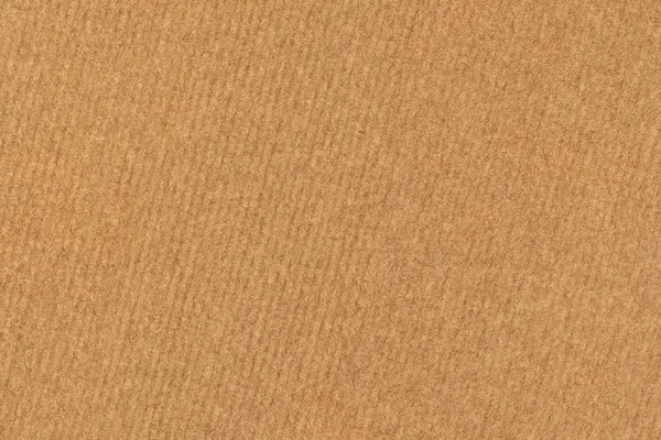 Photographie du papier kraft brun rayé recyclé texture grossière — Photo