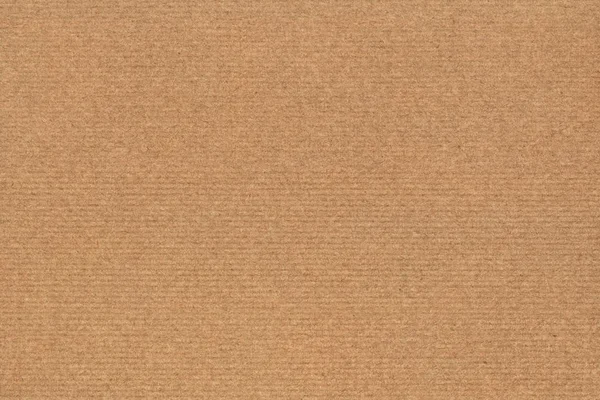 Photograph of Recycle Striped Brown Kraft Paper Coarse Grunge Texture — Stock Photo, Image