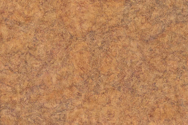 Photograph of Recycle Coarse Grain Striped Brown Kraft Paper Mottled Grunge Texture — Stock Photo, Image