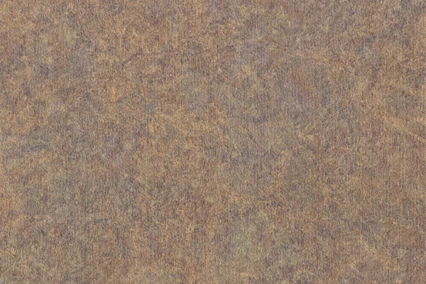 Fotografia de reciclar grãos grosseiros listrados Brown Kraft Paper Mottled Grunge Textura — Fotografia de Stock