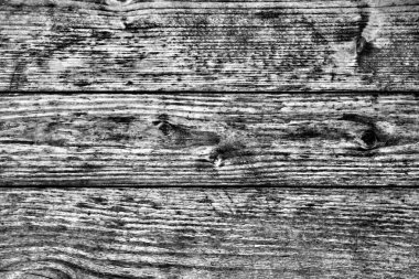 Eski çürümüş yıpranmış düğümlü ağartılmış gri kırık ve Pinewood plakalar lapa lapa Grunge doku detay vernikli