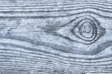 Eski yıpranmış çürük kırık düğümlü mavi lekeli ve Pinewood plakalar lapa lapa Grunge doku detay vernikli