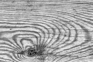 Eski çürümüş yıpranmış düğümlü ağartılmış gri kırık ve Pinewood plakalar lapa lapa Grunge doku detay vernikli