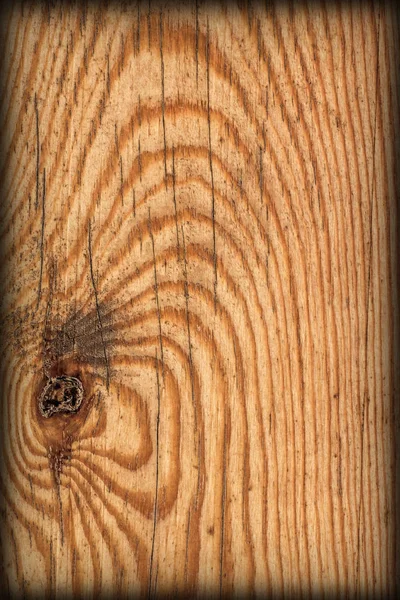 Παλιό, ξεπερασμένο σάπια ραγισμένα κόμπους λουστραρισμένο Pinewood σανίδες λεπιοειδές βινιέτα Grunge λεπτομέρεια υφή — Φωτογραφία Αρχείου