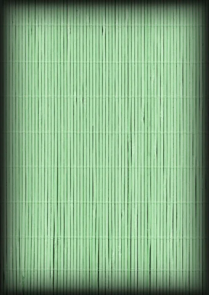 高解像度竹の場所マット素朴なスレートのインターレース漂白ケリーグリーン粗ヴィネットテクスチャ — ストック写真