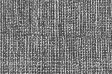 Yüksek Çözünürlüklü Gri Jüt Kumaş Kaba Taneli Grunge Tex