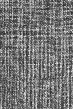 Yüksek Çözünürlüklü Gri Jüt Kumaş Kaba Taneli Grunge Tex