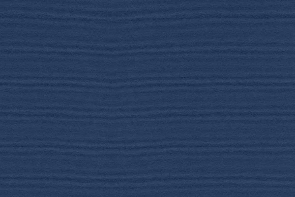 Tmavě modrý recyklovaný pruhovaný papír Kraft s vysokým rozlišením zmačkaná hrubá textura — Stock fotografie