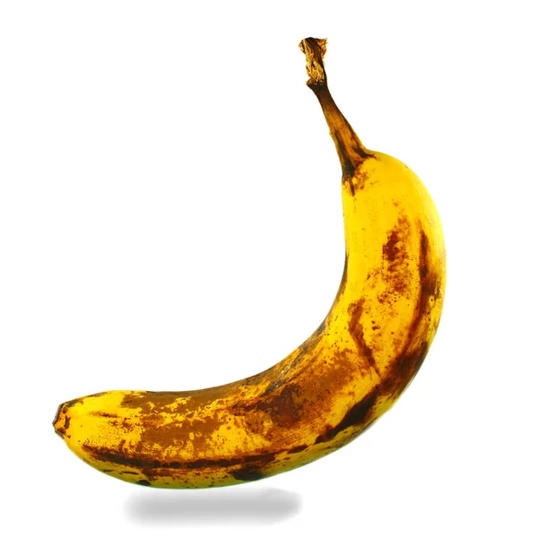 Zeer rijp, verwende bananen — Stockfoto