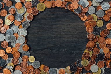 Tayland Baht sikke ve para arka plan